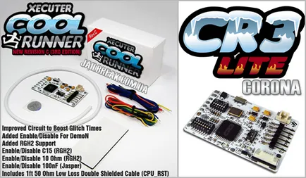 Установка freeboot coolrunner (reset glitch hack) на xbox 360 для запуску ігор з hdd