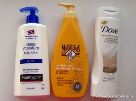 Зволожуюче молочко для тіла, частина 1 neutrogena, le petit marseillais, dove відгуки (догляд за тілом) Зволожуюче молочко для тіла, частина 1 neutrogena, le petit marseillais, dove відгуки