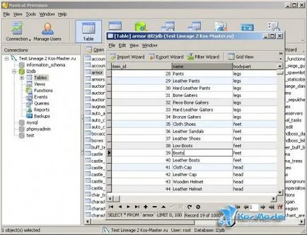 Установка і настройка navicat - створити lineage 2 на (mysql настройка navicat) Установка і настройка navicat - створити lineage 2 на