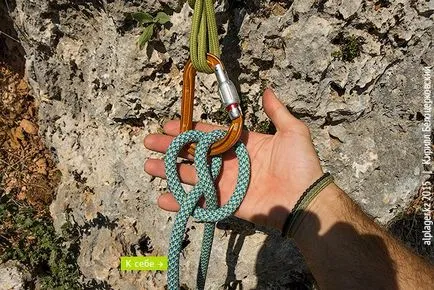Вузли для альпінізму стремено (фото) Вузли для альпінізму стремено