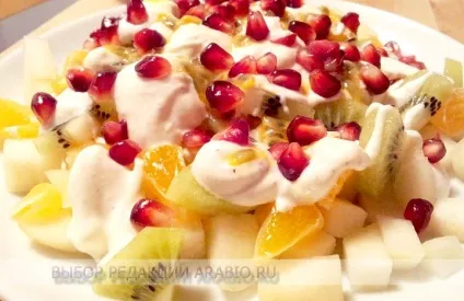 Фруктові салати - 8 рецептів для гурманів (очистіть шкірки наріжте шматочками) Фруктові салати - 8 рецептів для гурманів