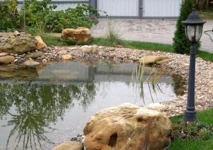 Види систем фільтрації для штучних водойм, біля будинку