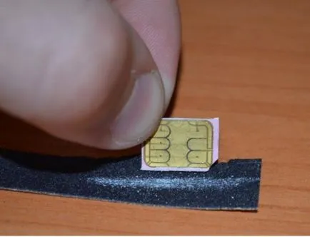 Вирізати micro-sim з sim карти - android 1