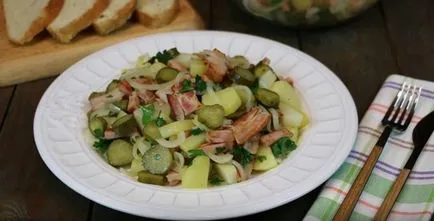 Смачний салат з картоплею (смачний) Смачний салат з картоплею