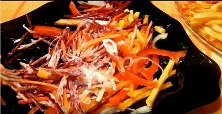 Смачний салат з картоплею (картоплею) Смачний салат з картоплею