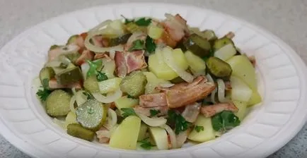 Смачний салат з картоплею (смачний) Смачний салат з картоплею