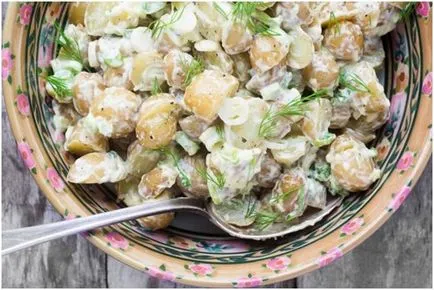 Смачний салат з картоплею (смачний) Смачний салат з картоплею