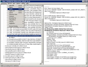 Відновлення видалених елементів (об'єктів tombstone) в active directory (active directory) Відновлення видалених елементів (об'єктів tombstone) в active directory