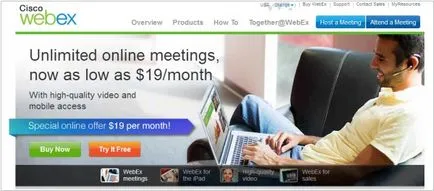 Webex - огляд на webmeetings