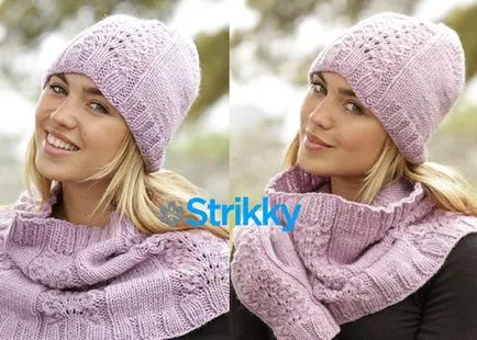 В'язані шапки для жінок спицями з фото, описом і схемою (жінок) В'язані шапки для жінок спицями з фото, описом і схемою
