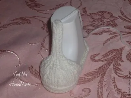 В'яжемо пінетки для малюків - ярмарок майстрів - ручна робота, handmade (пінетки для хрещення) В'яжемо пінетки для малюків - ярмарок майстрів - ручна робота, handmade