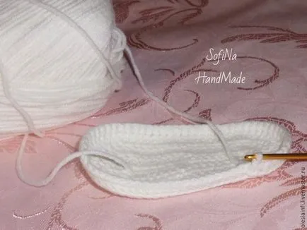 В'яжемо пінетки для малюків - ярмарок майстрів - ручна робота, handmade (пінетки в'язані) В'яжемо пінетки для малюків - ярмарок майстрів - ручна робота, handmade