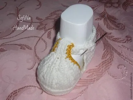 В'яжемо пінетки для малюків - ярмарок майстрів - ручна робота, handmade (пряжа) В'яжемо пінетки для малюків - ярмарок майстрів - ручна робота, handmade