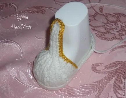 В'яжемо пінетки для малюків - ярмарок майстрів - ручна робота, handmade (ножиці) В'яжемо пінетки для малюків - ярмарок майстрів - ручна робота, handmade