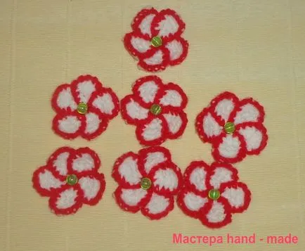 В'язаний квітка - фіалка гачком і спицями, опис - майстри hand-made (фіалка) В'язаний квітка - фіалка гачком і спицями, опис - майстри hand-made
