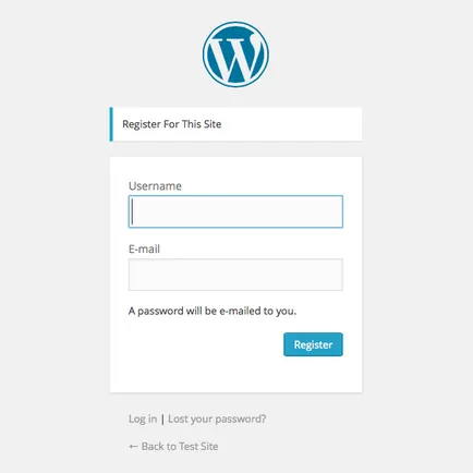 Wordpress реєстрація користувачів на сайті, красиве вікно реєстрації (сайті) Wordpress реєстрація користувачів на сайті, красиве вікно реєстрації