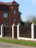 Огорожа з необрізної дошки (паркан необрізної дошки) Огорожа з необрізної дошки