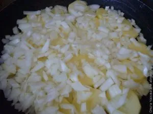 Запечена картопля з грибами та овочами (картопля) Запечена картопля з грибами та овочами