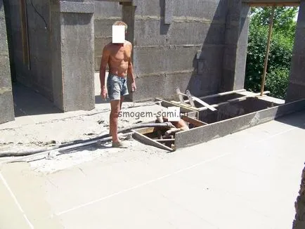Заливка підлоги пінобетоном, смогём самі