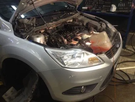 Заміна ременя грм ford focus-2 двигун 1
