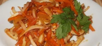 Смажені кальмари - рецепти приготування з цибулею в сметані, в клярі, з грибами до пива (рецепти) Смажені кальмари - рецепти приготування з цибулею в сметані, в клярі, з грибами до пива