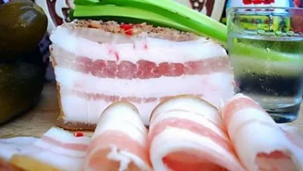 Засолка сала по-українськи (свинячого сала домашніх) Засолка сала по-українськи