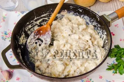 Жульєн в булочці з куркою і грибами - рецепт з фото (жульєн в булочці з куркою і грибами рецепт з фото) Жульєн в булочці з куркою і грибами - рецепт з фото