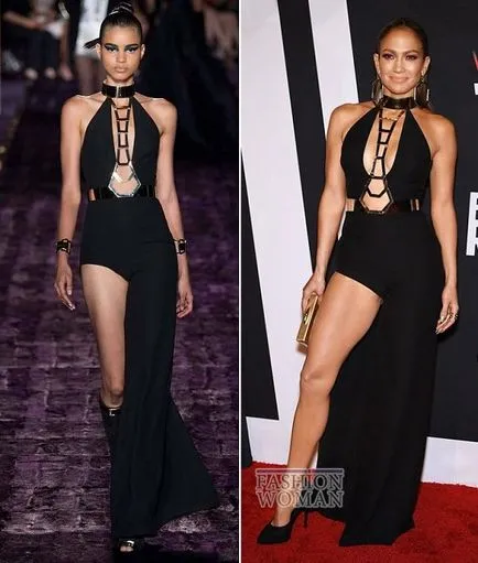 Зірки в нарядах versace