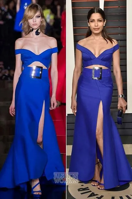 Зірки в нарядах versace