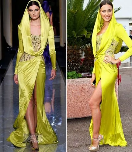 Зірки в нарядах versace