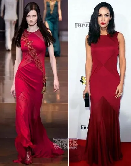 Зірки в нарядах versace