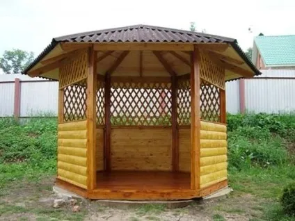 10 Рад, чим покрити дах альтанки на дачі фото