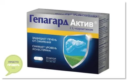 Гепагард актив ціна, відгуки, інструкція, купить (таблетки) Гепагард актив ціна, відгуки, інструкція, купить