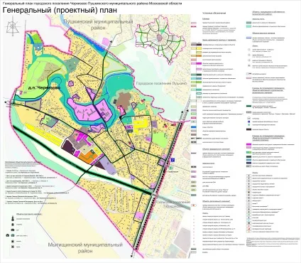 Генеральні плани підмосковних поселень - плани, рівні закону