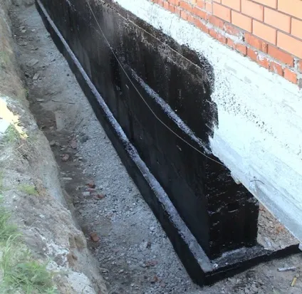 Гідроізоляція стрічкового фундаменту (гідроізоляції стрічкового фундаменту) Гідроізоляція стрічкового фундаменту