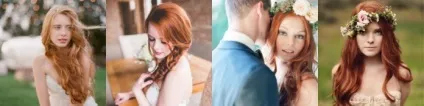 5 палітра для рудоволосих наречених (наречених) 5 палітра для рудоволосих наречених