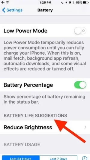8 Рад як поліпшити автономність в ios 10 (рад) 8 Рад як поліпшити автономність в ios 10