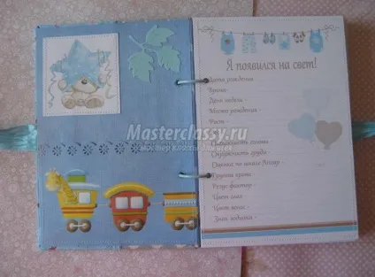 Альбом для хлопчика на перший рік життя (життя) Альбом для хлопчика на перший рік життя