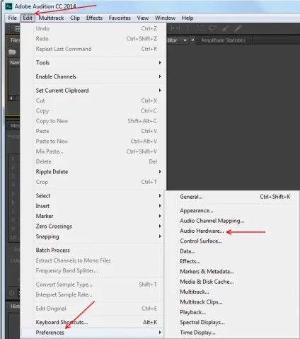 Adobe audition 3 запис звуку