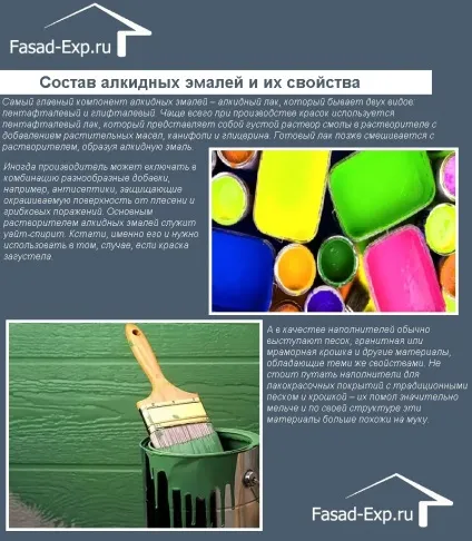 Алкідна фарба для дерева для зовнішніх робіт - інструкція по вибору і нанесенню! (Робіт) Алкідна фарба для дерева для зовнішніх робіт - інструкція по вибору і нанесенню!