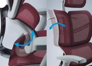 Анатомічне крісло з унікальною ортопедичною спинкою expert fly