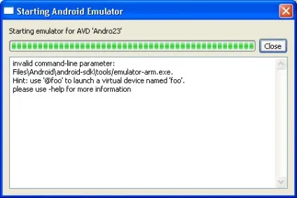 Android sdk настройка і запуск емулятора