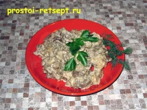 Бефстроганов з яловичини, готувати просто!