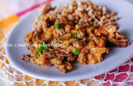Бефстроганов з яловичини рецепт з фото, легкі рецепти (фото) Бефстроганов з яловичини рецепт з фото, легкі рецепти
