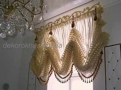 Австрійські штори фото де використовуються, їх особливості, як зробити самостійно (штори) Австрійські штори фото де використовуються, їх особливості, як зробити самостійно
