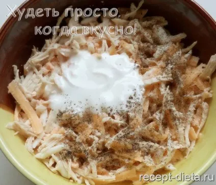 Білковий салат з куркою - дієтичні рецепти (куркою) Білковий салат з куркою - дієтичні рецепти