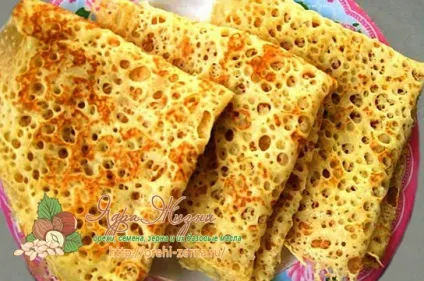 Млинці з дірочками рецепти покроково з фото і відео