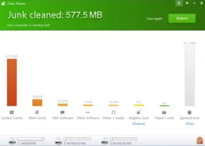 Битва за чистоту windows clean master vs ccleaner