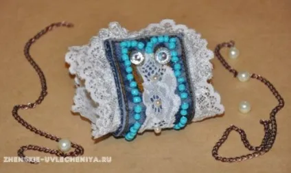 Браслет з джинсової тканини своїми руками майстер-клас з виготовлення прикраси (браслет і джинсової тканини своїми руками) Браслет з джинсової тканини своїми руками майстер-клас з виготовлення прикраси