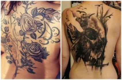 Чорні тату-види black tattoo, місця на тілі для татуювань (тату) Чорні тату-види black tattoo, місця на тілі для татуювань